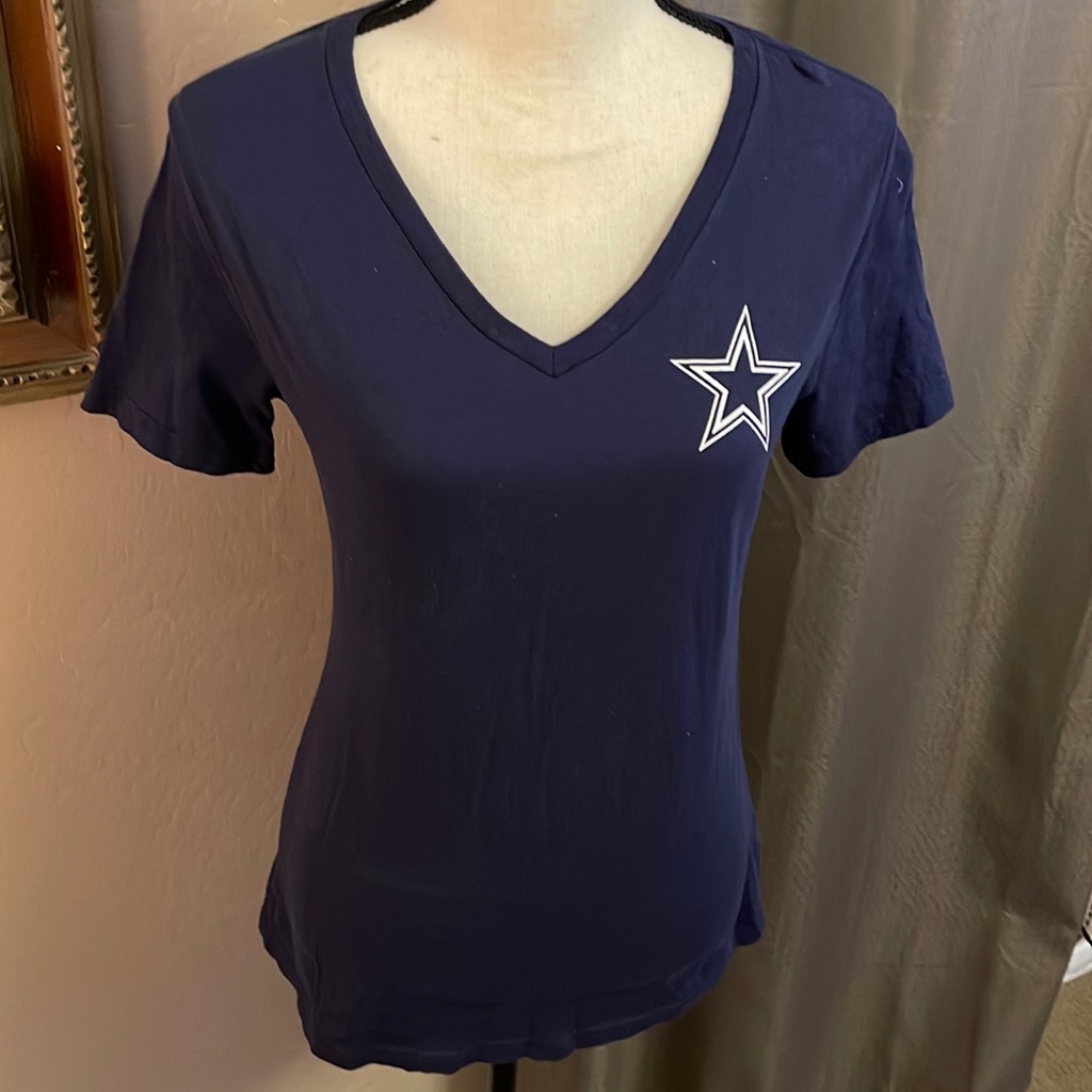 Cowboys Her Style Cowboys Football Tee Cowboys Her Style Cowboys Football Tee